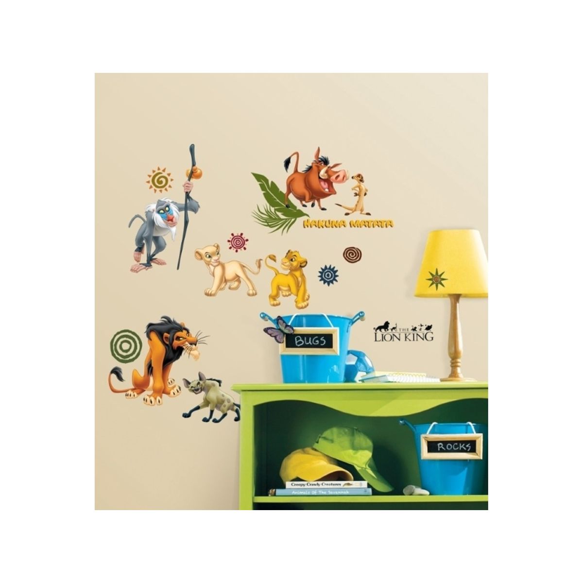 Disney Løvernes Konge Wallstickers