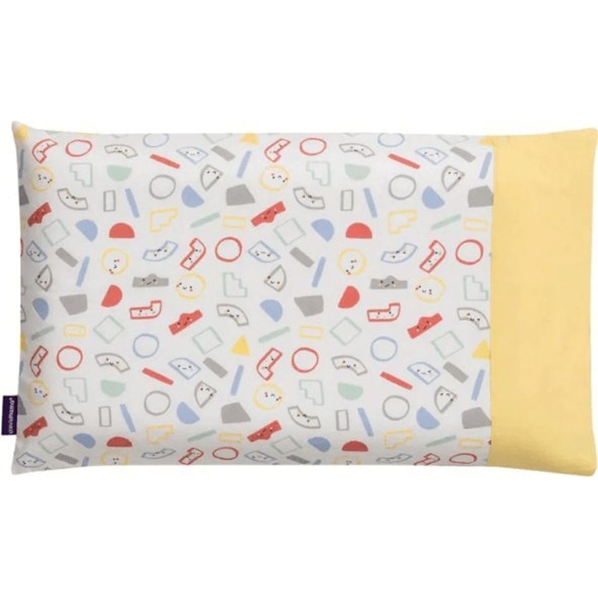 Clevamama Clevamama Clevafoam(R) Baby Pillow Case Grey/Yellow, 3341