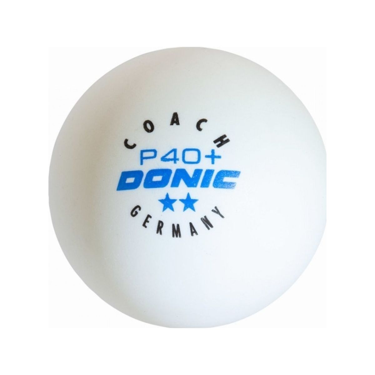 Donic Table Tennis Ball Donic P40+ Coach 2 Star 120 Pcs White