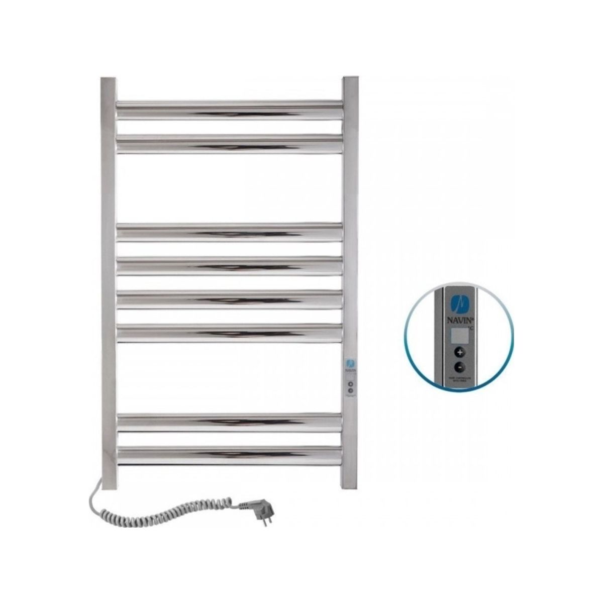 Grzejnik azienkowy Navin Electric Towel Dryer Navin Ellipse 500*800 Digital, 10-045152-5080