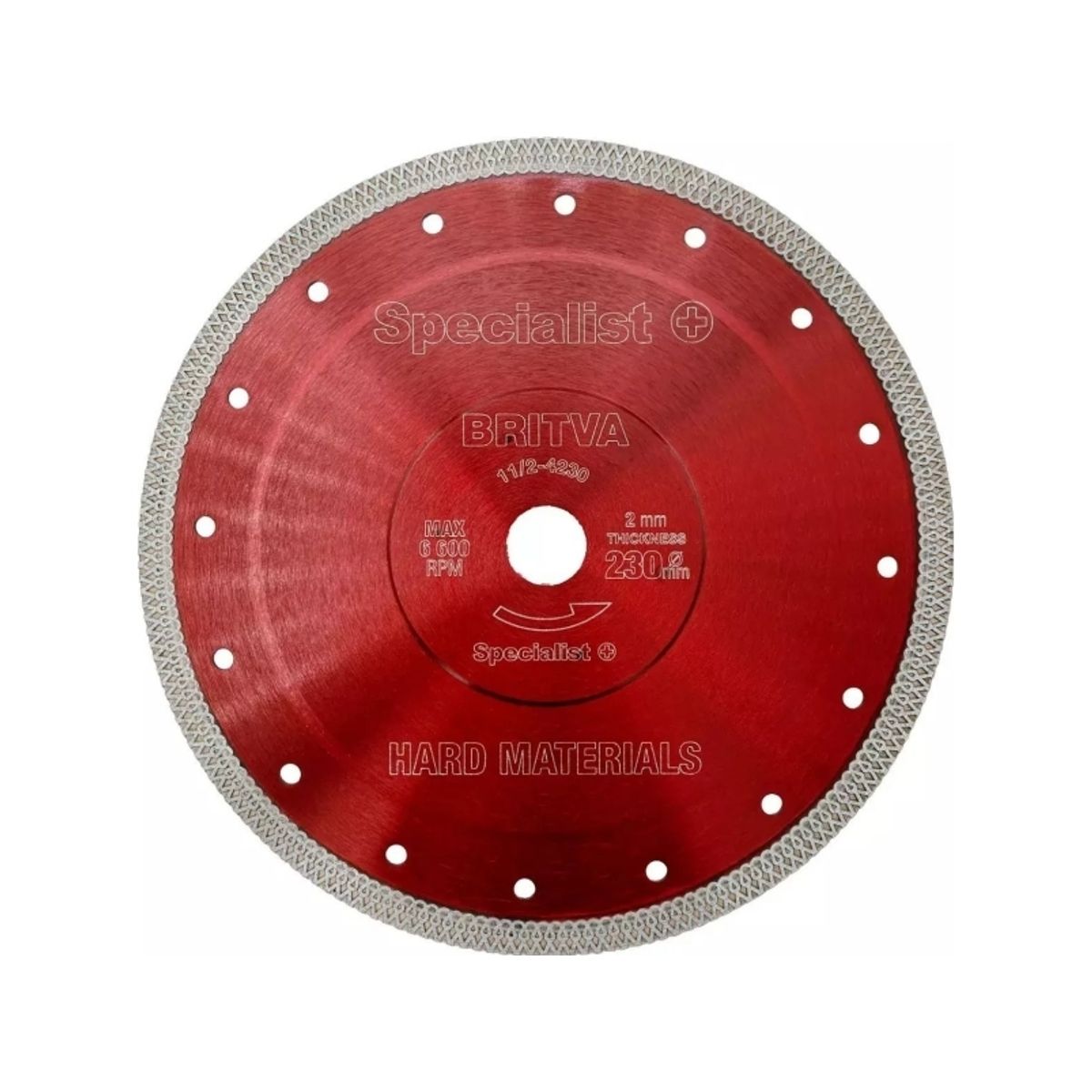 Diamond Cutting Disc Specialist+ Razor, 230 X 2 X 22 Mm, For Ceramics, Stone