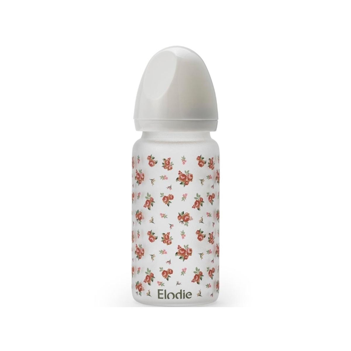 Glass Feeding Bottle, Autumn Rose