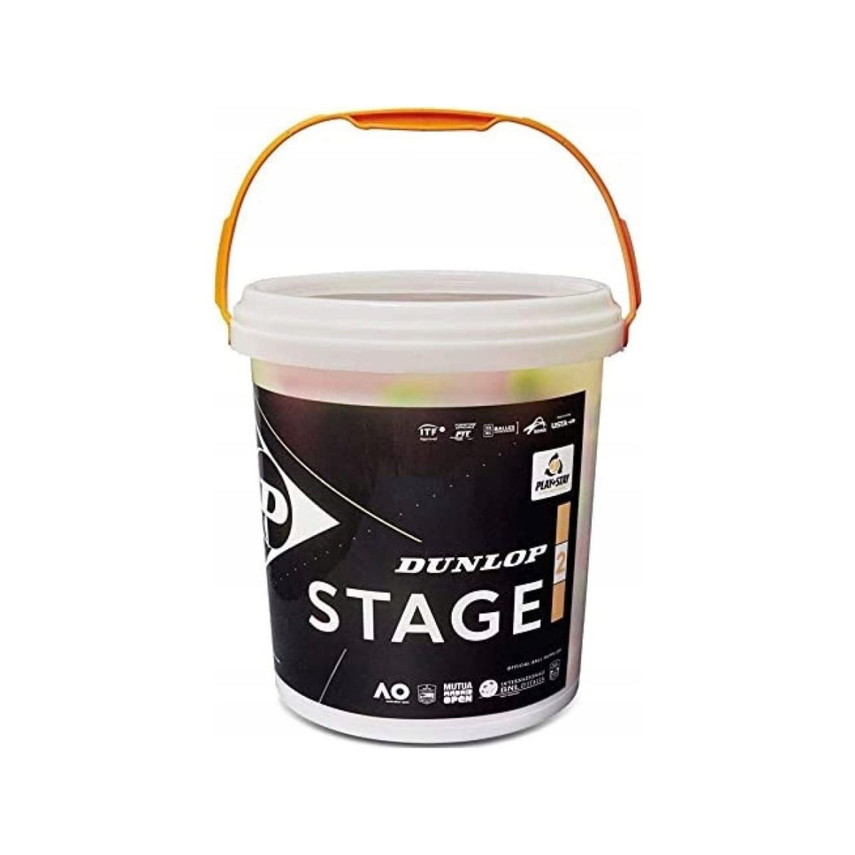 Dunlop Tennis Balls Dunlop Stage 2 Orange 60-Bucket Itf