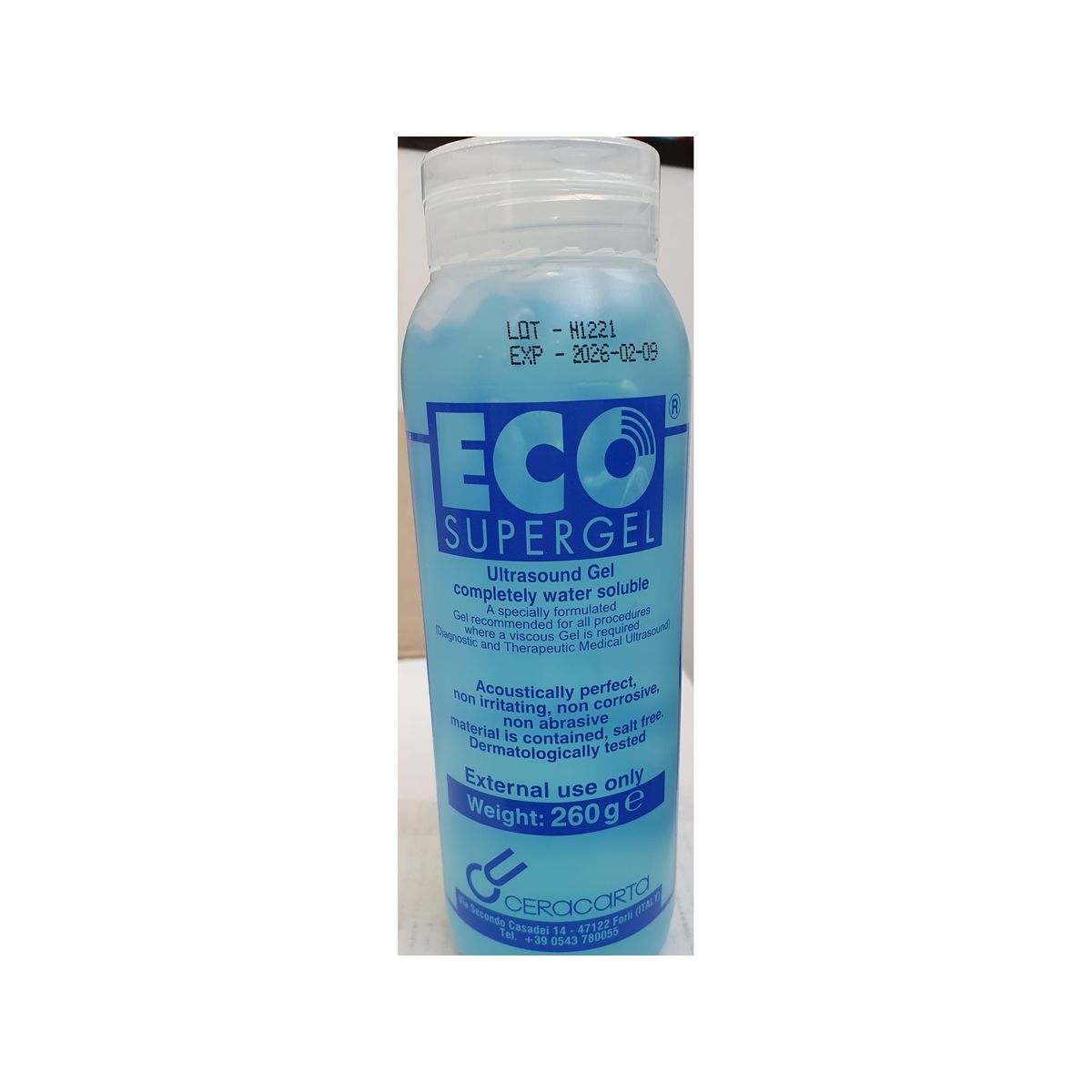 Angelsounds Ultraäänigeeli Eco 260Ml