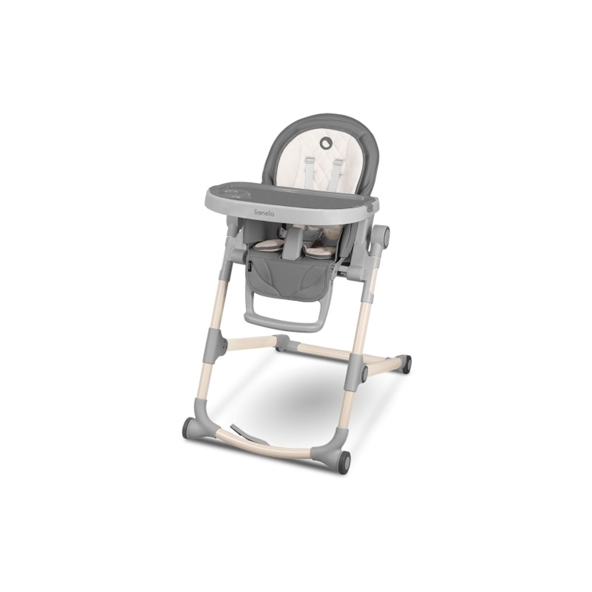 Lionelo Feeding Chair - Lo-Cora Stone