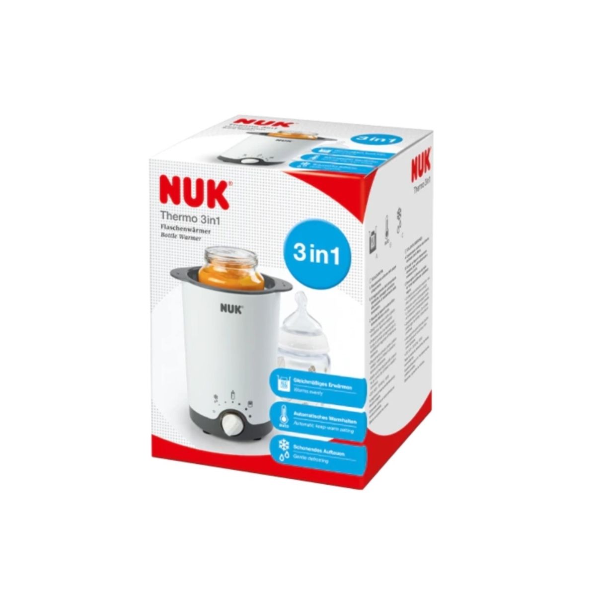 Nuk Flaskevarmer Thermo 3In1 Baby Madvarmer