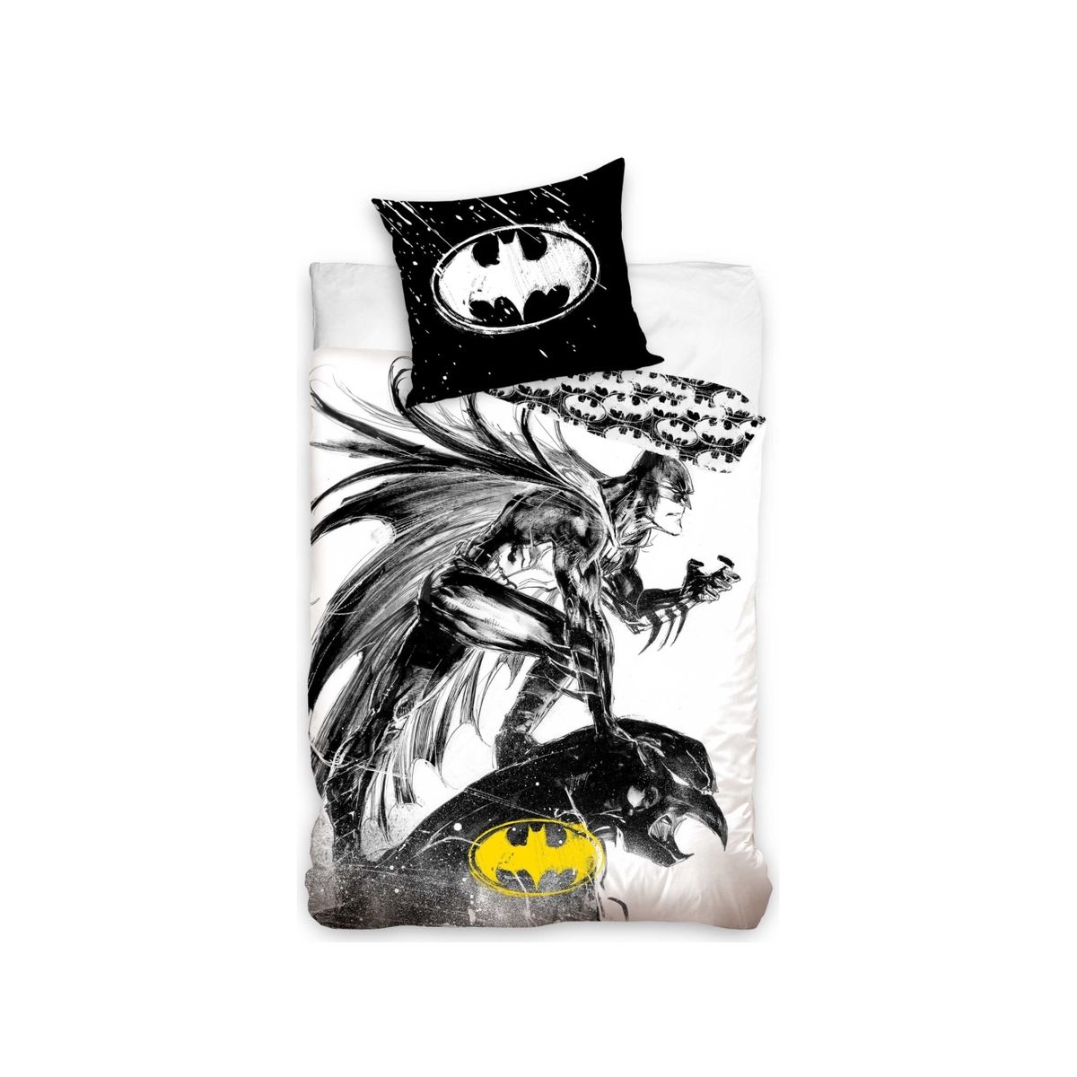 Batman Sengetøj 140 X 200, 100 Procent Bomuld