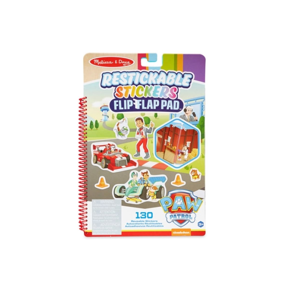 Melissa & Doug 33253, 130 Stk, 3 År, Paw Patrol, Flerfarvet