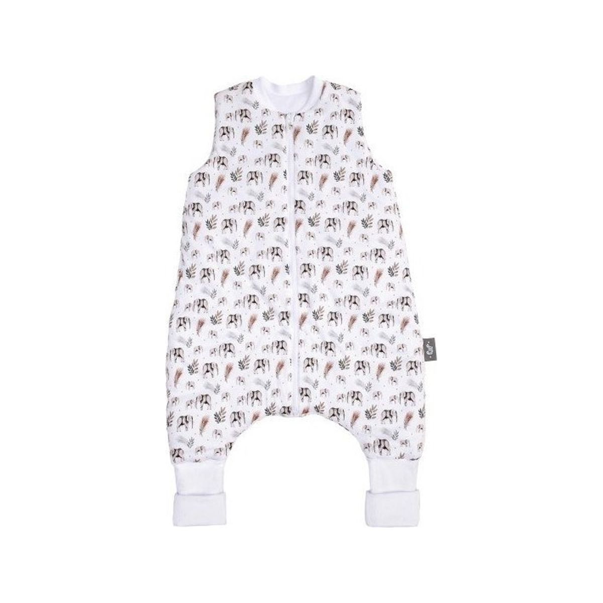 Pulp-Sleeping Bag All Year Round With Socks Elephants