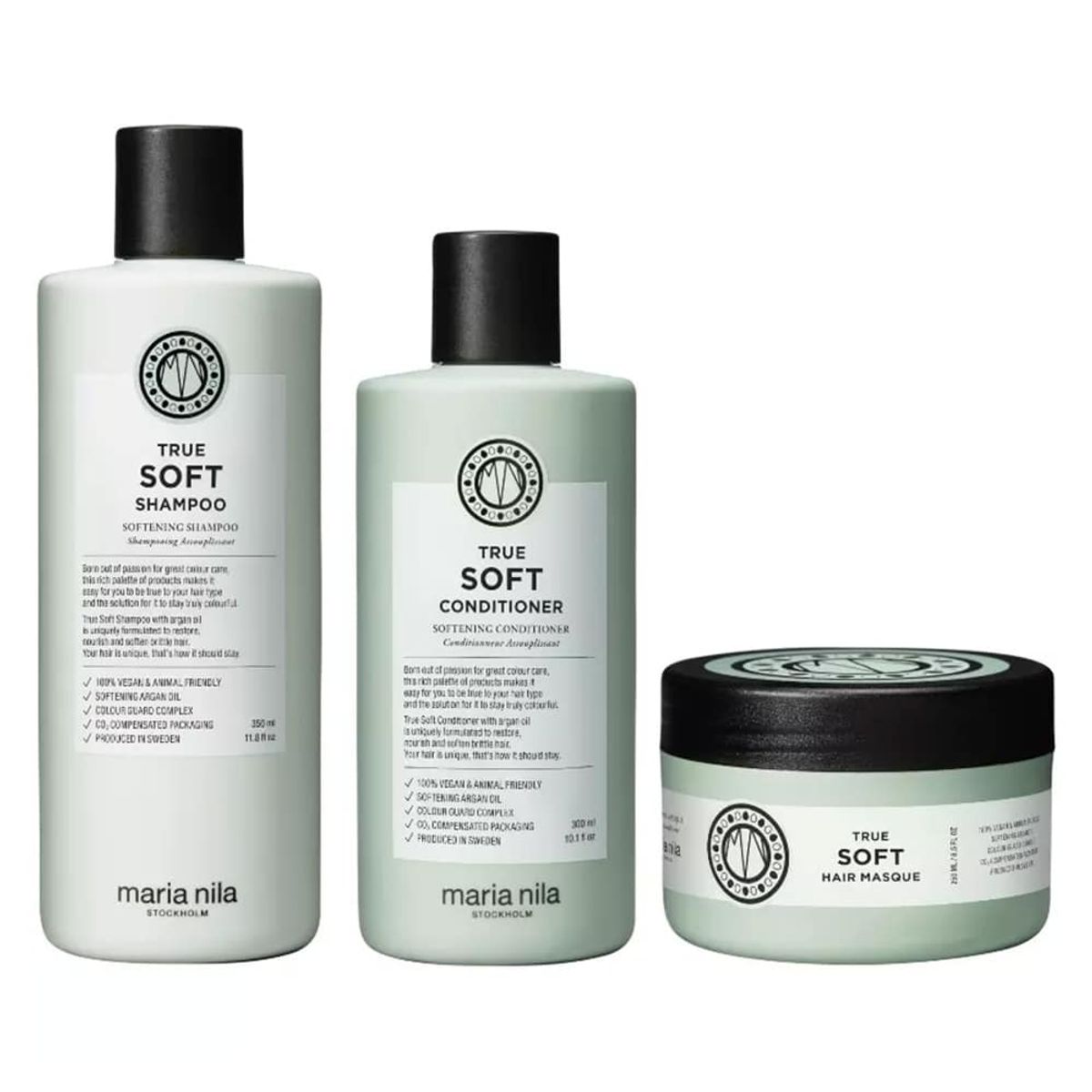 Maria Nila True Soft Trio 350+300+250ml