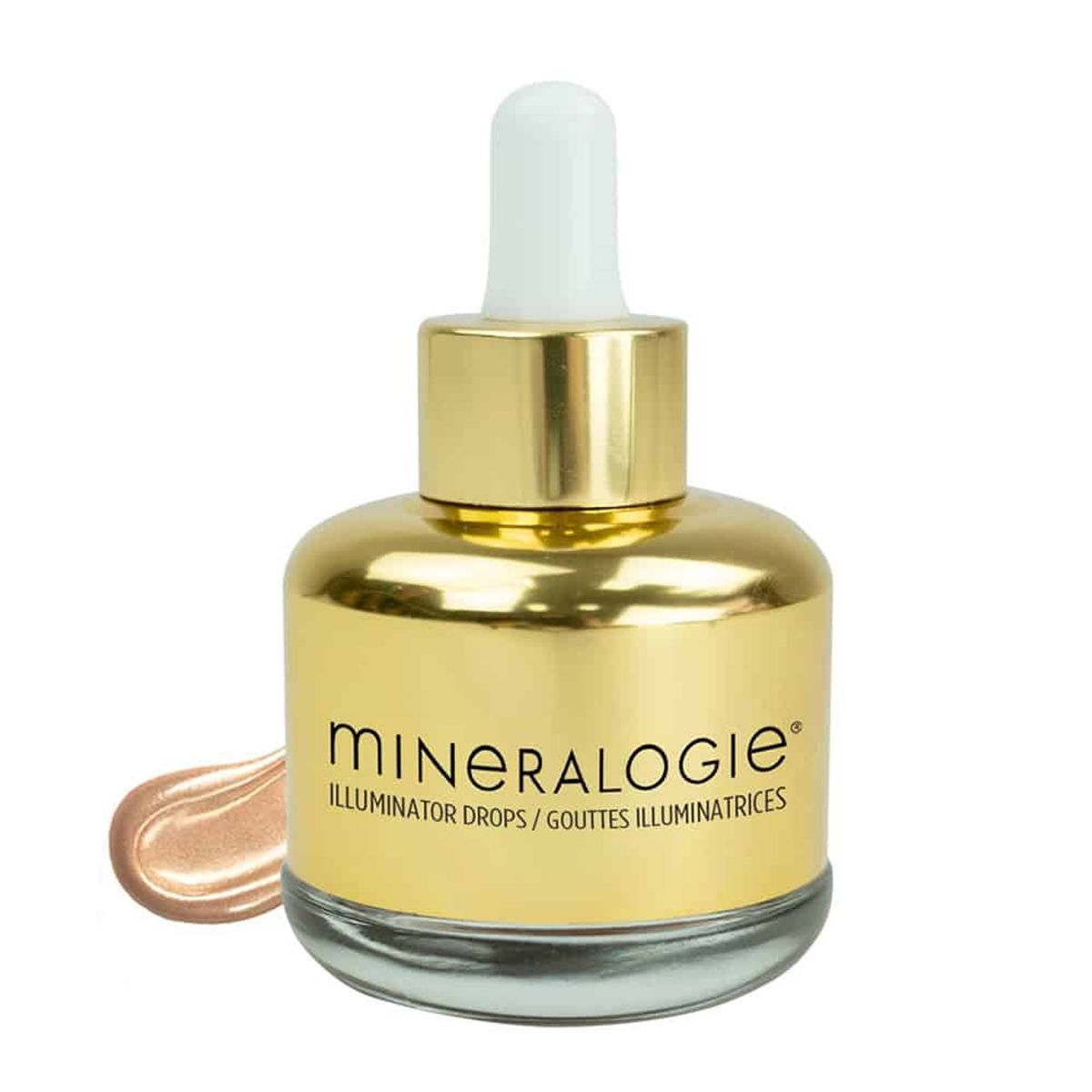 Mineralogie Illuminator Drops White & Gold Highlight 1oz