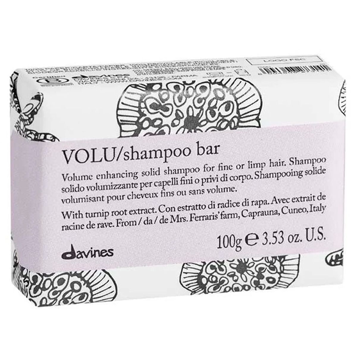 Davines Volu Shampoo Bar 100g