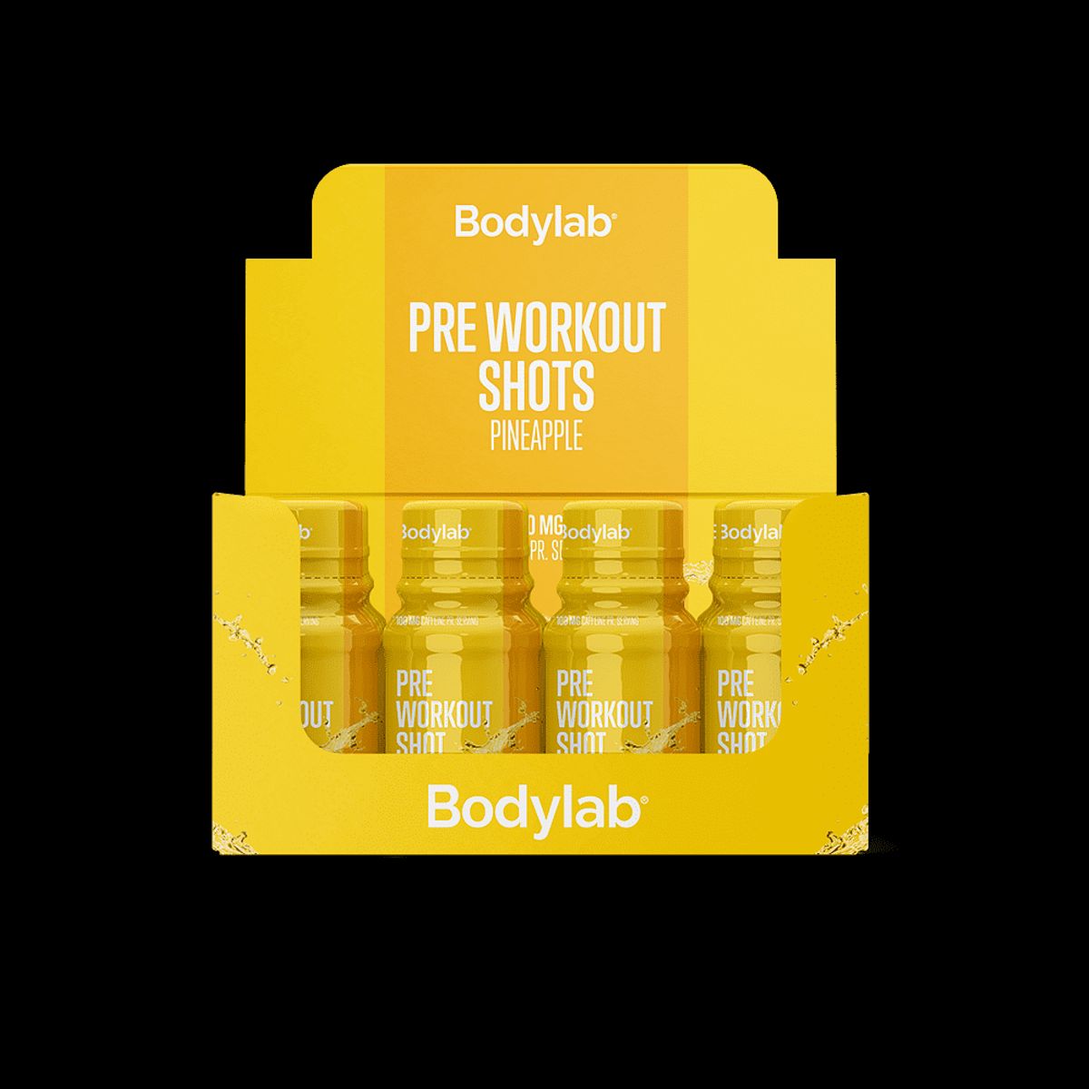 Pre Workout Shot (12 x 60 ml) - Pineapple