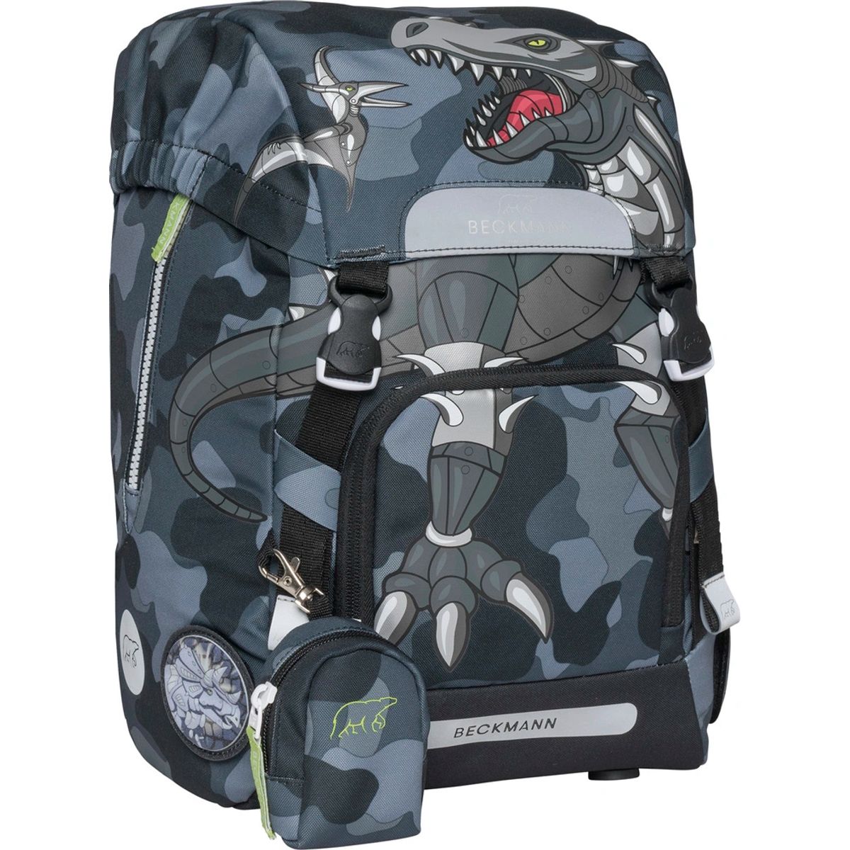 Skoletaske Beckmann classic camo rex 22 liter