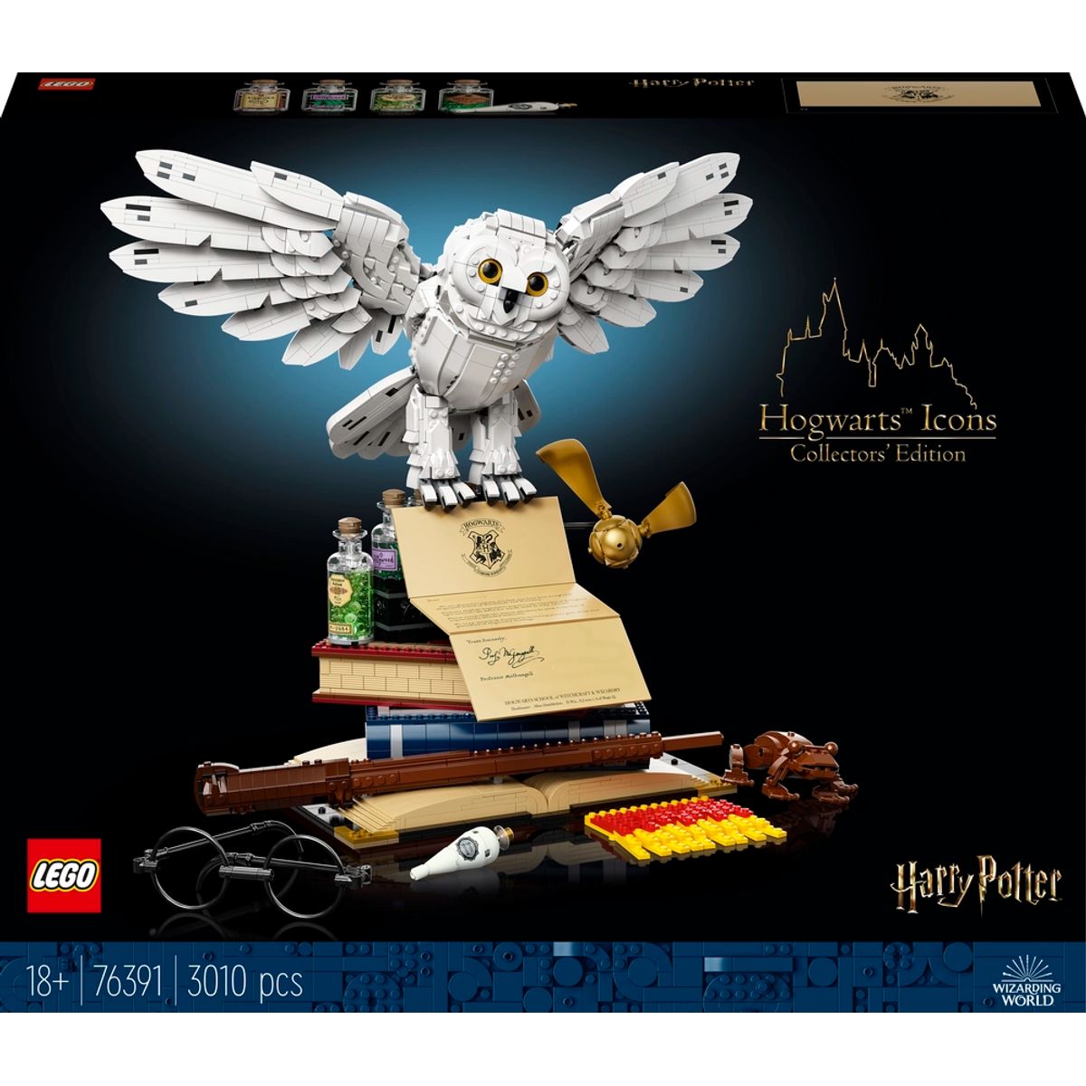 76391 LEGO Harry Potter Hogwarts-Ikoner - Samlerudgave