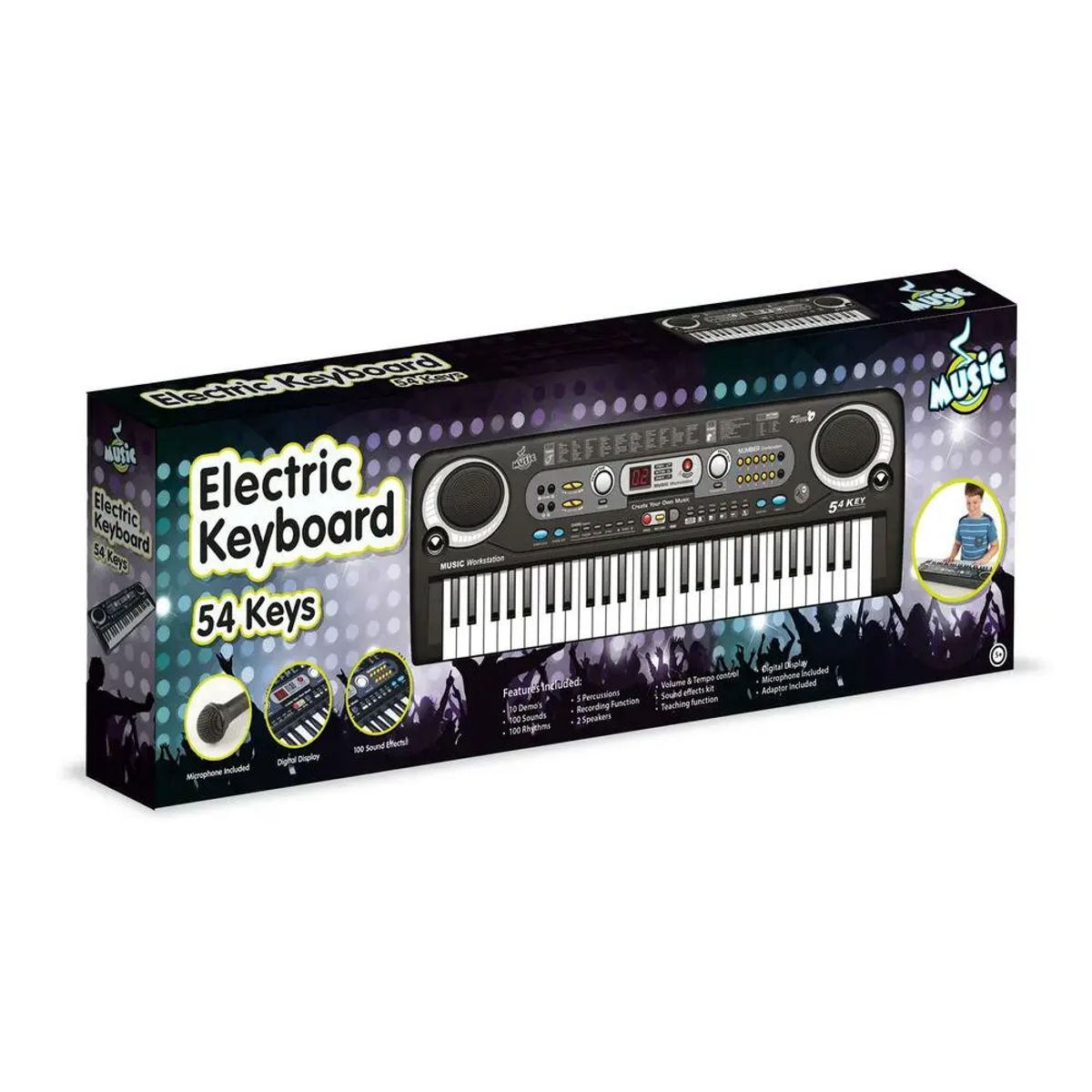 Keyboard med 54 Tangenter