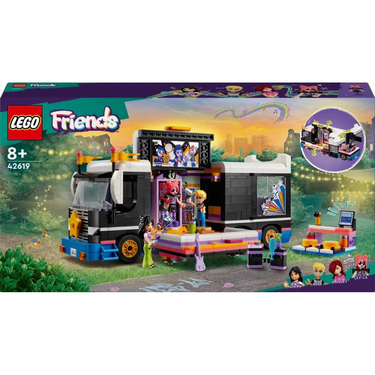 42619 LEGO Friends Popstjerne-turnébus