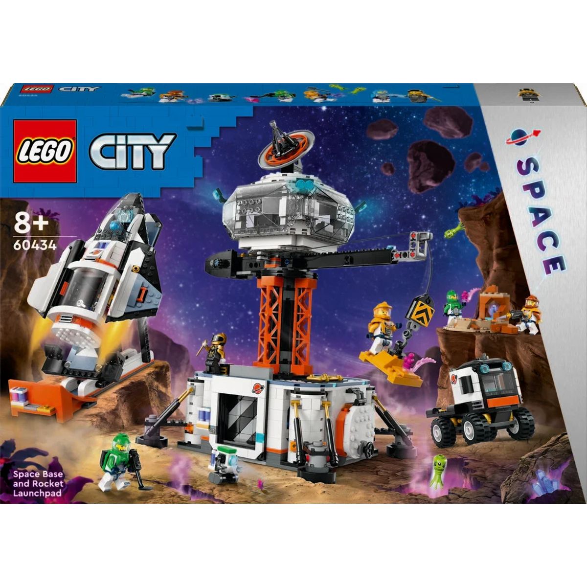 60434 LEGO City Space Rumbase og raketaffyringsrampe