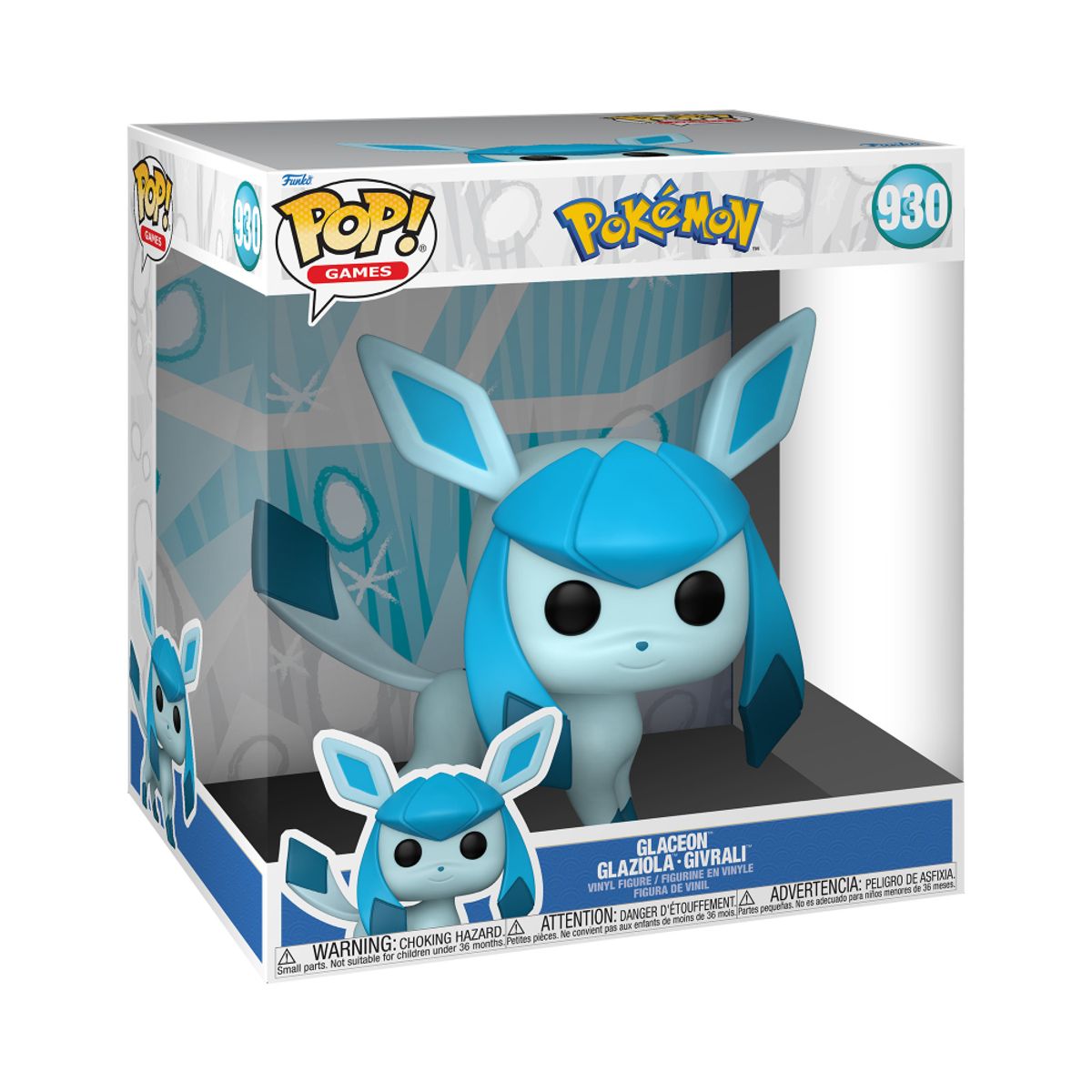 Funko! POP 10" Pokemon Glaceon