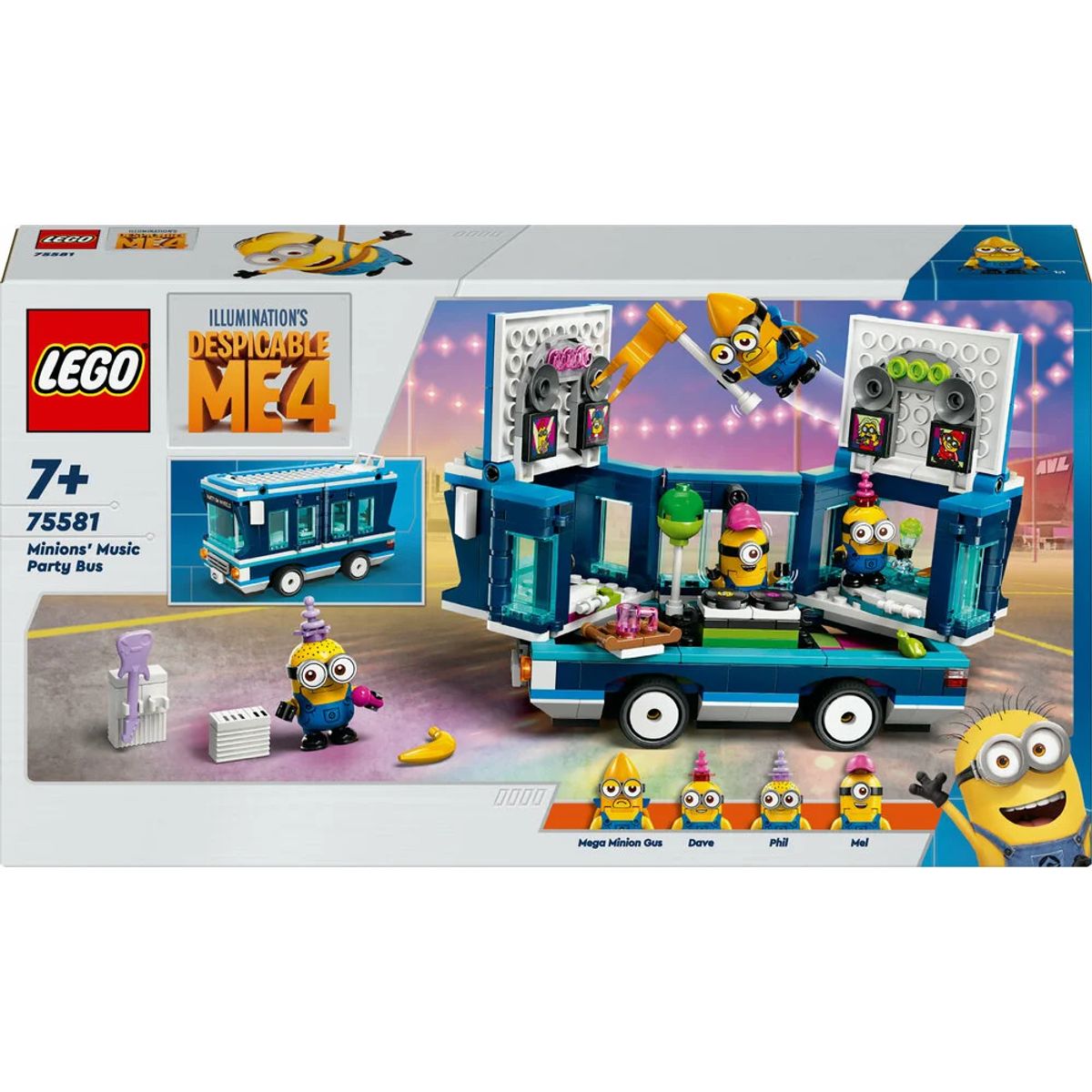 75581 LEGO Despicable Me Minions-partybus