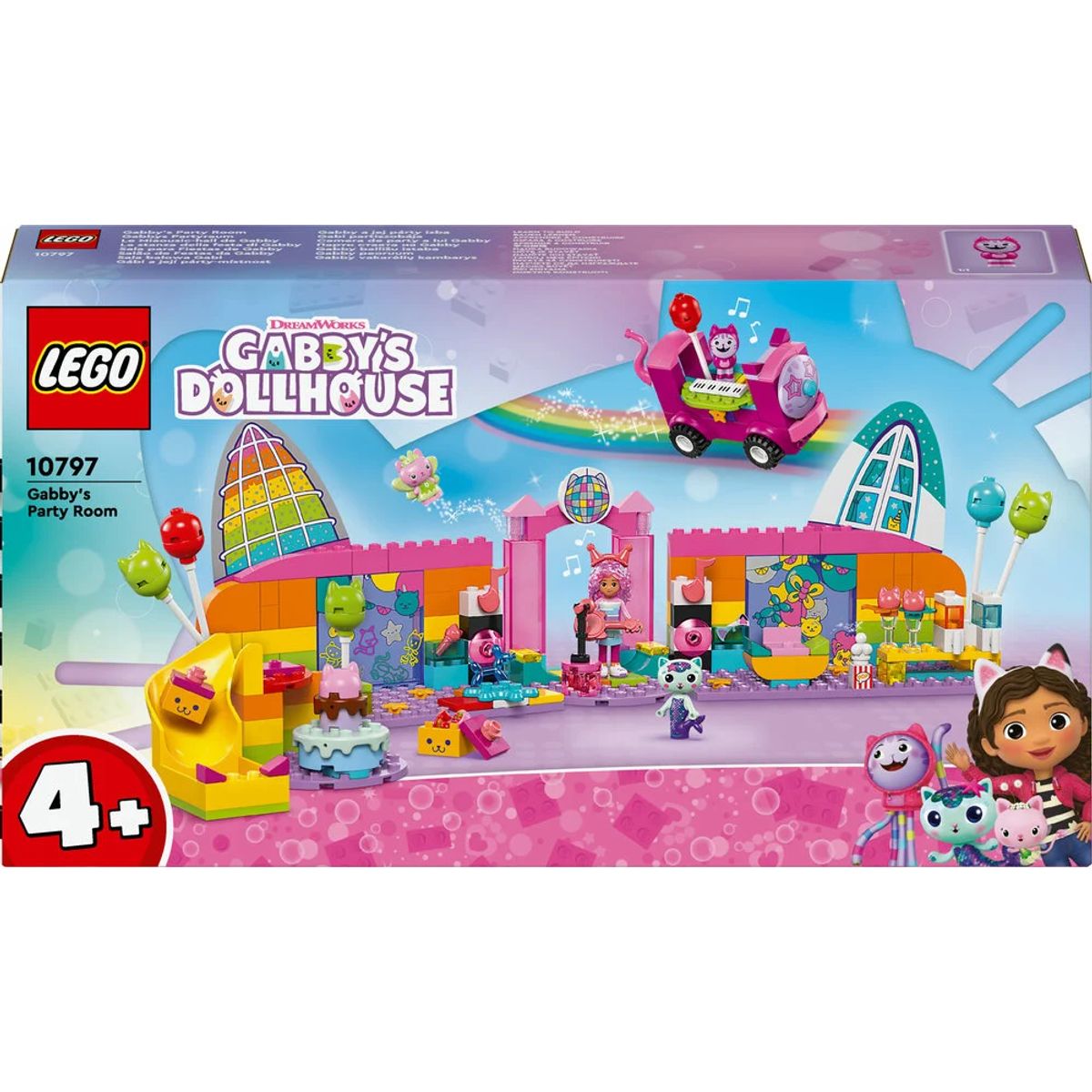 10797 LEGO Gabby's Dollhouse Gabbys partyrum