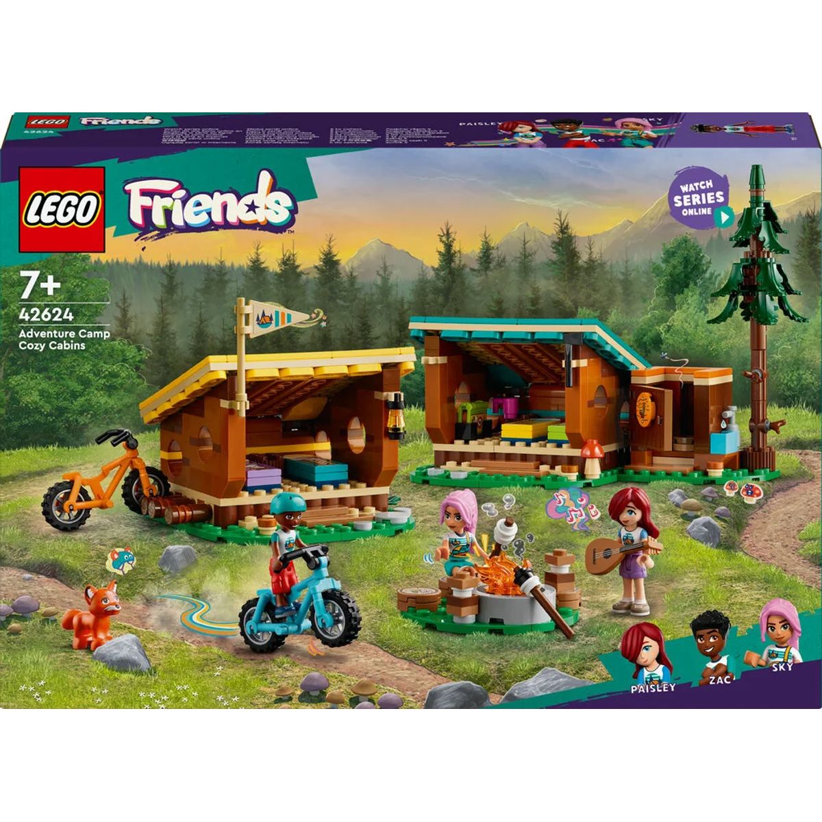 42624 LEGO Friends Adventure Camp - hyggelige hytter