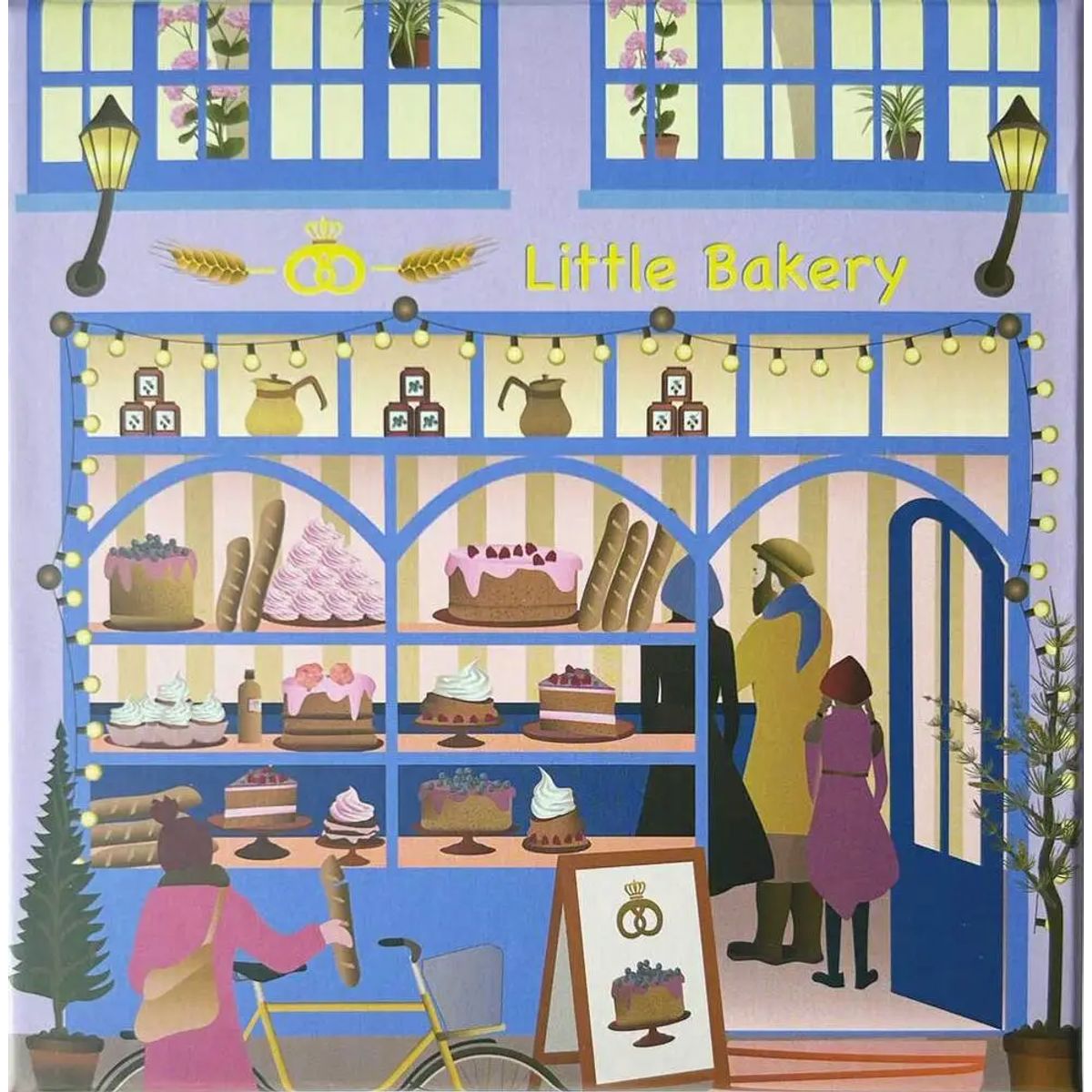 PUSLESPIL LITTLE BAKERY 150 BRIKKER