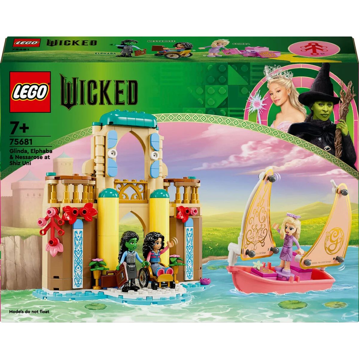 75681 LEGO Wicked Glinda, Elphaba og Nessarose på Shiz-universitetet