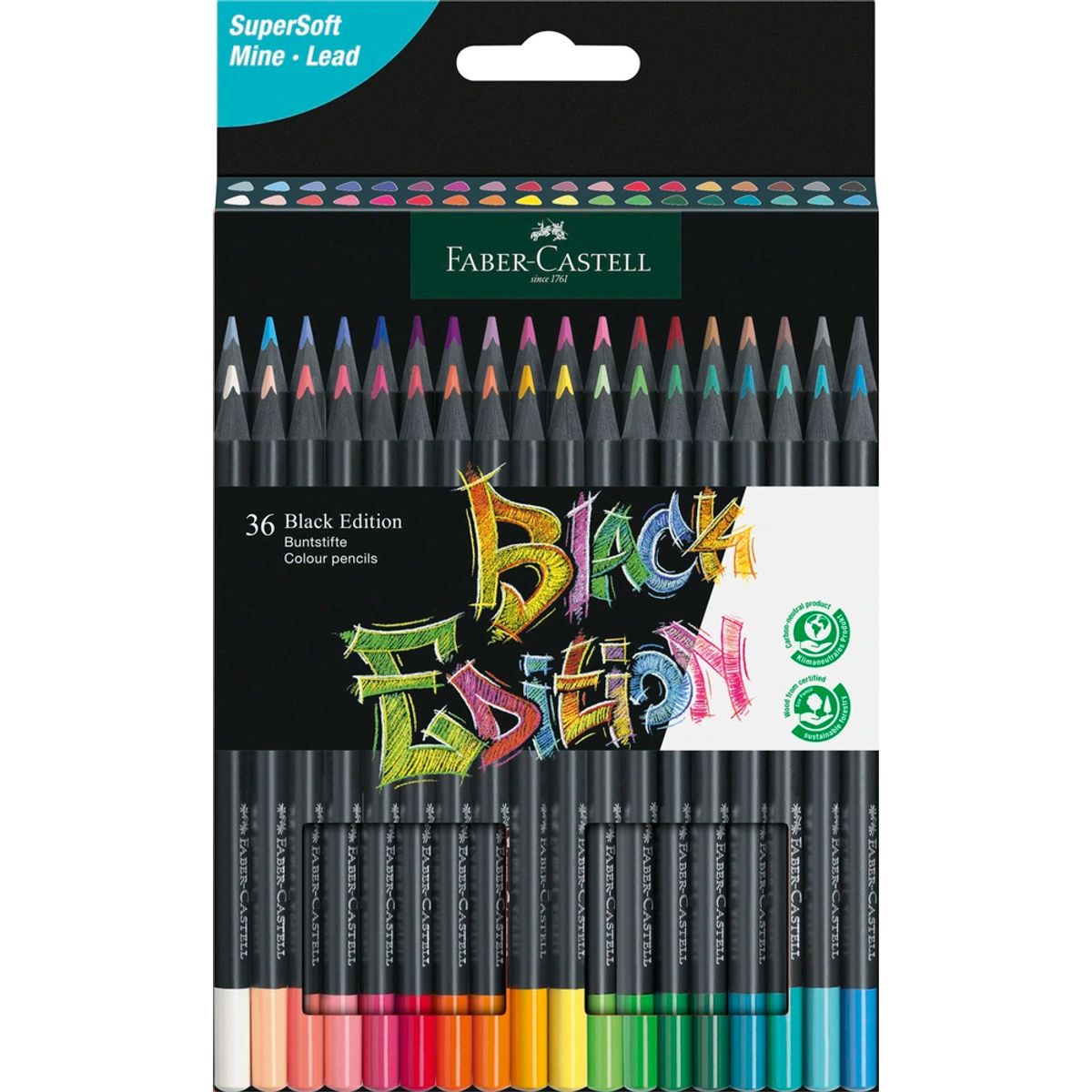 Farveblyant black edition Faber-Castell