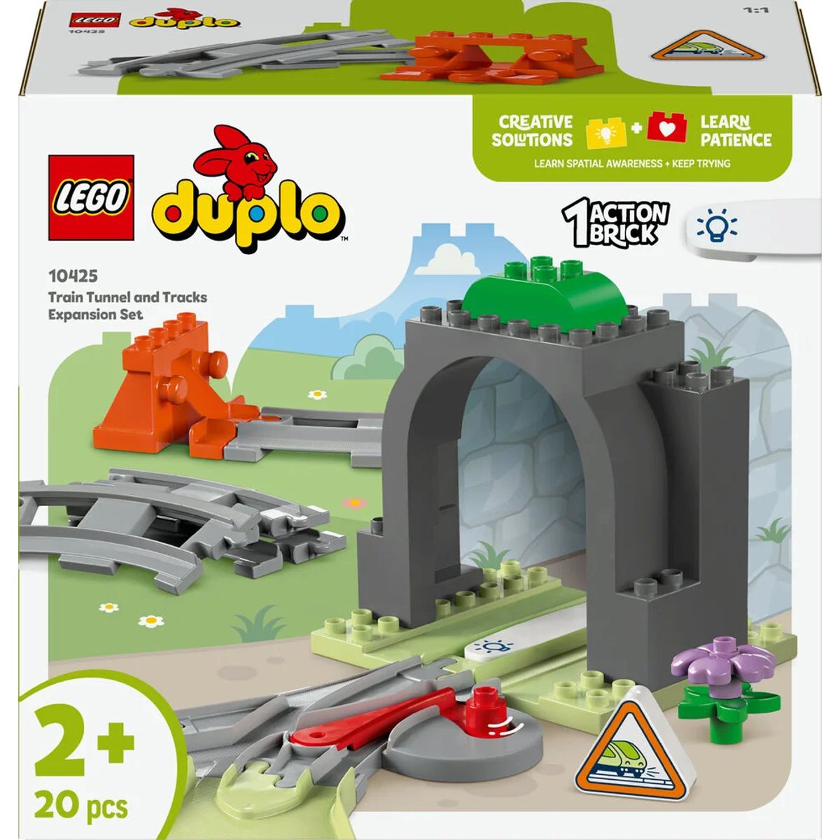 10425 LEGO DUPLO Town Togtunnel og spor - udvidelsessæt