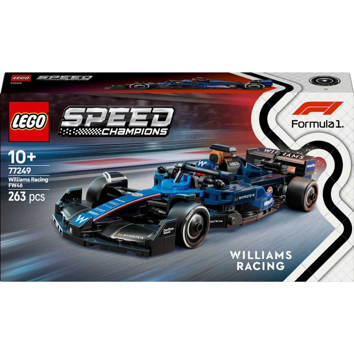 77249 LEGO Speed Champions Williams Racing FW46 F1 ®-racerbil