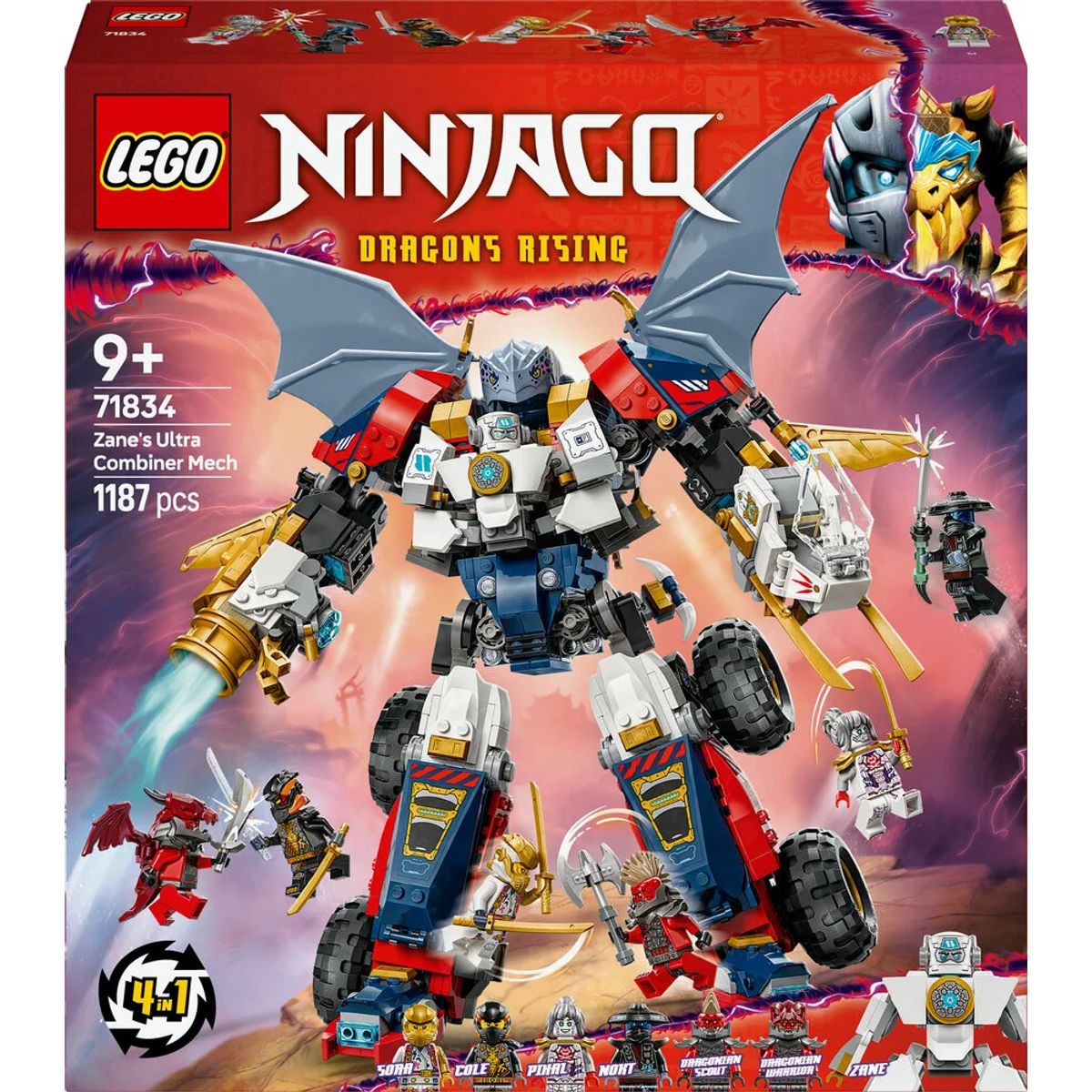 71834 LEGO Ninjago Zanes ultrakombirobot