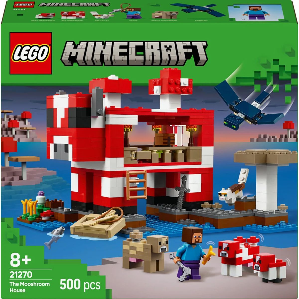 21270 LEGO Minecraft Mooshroom-huset