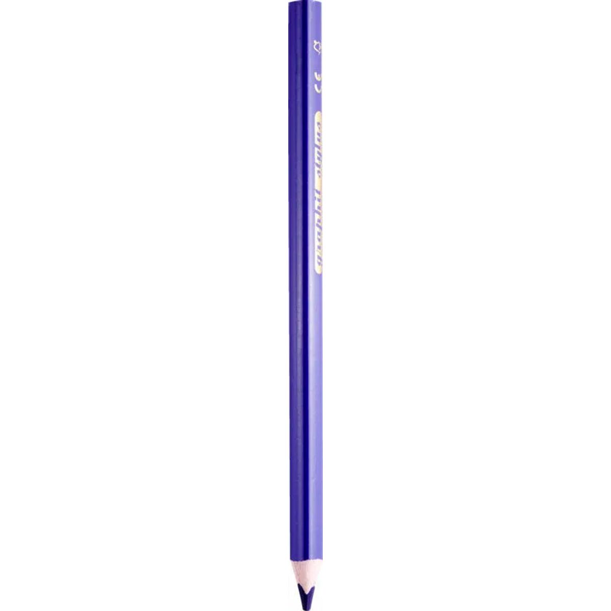 Farveblyant graphit stylus jumbo nr. 528 lilla