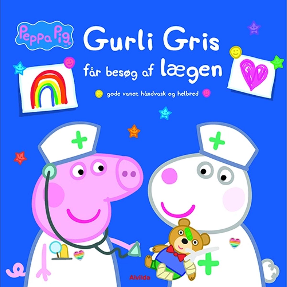 Peppa Pig - Gurli Gris får besøg af lægen (gode vaner, håndvask og helbred)