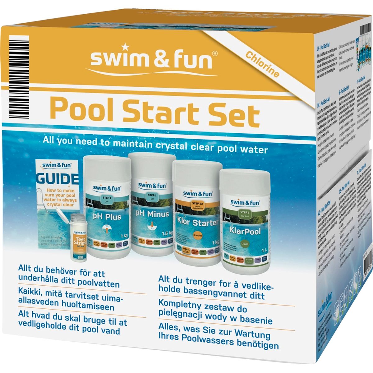 Pool Start Set Chlorine