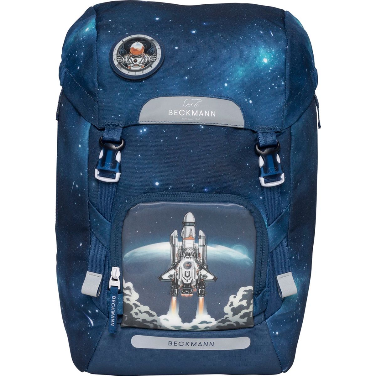 Skoletaske Beckmann classic maxi space mission 28 liter