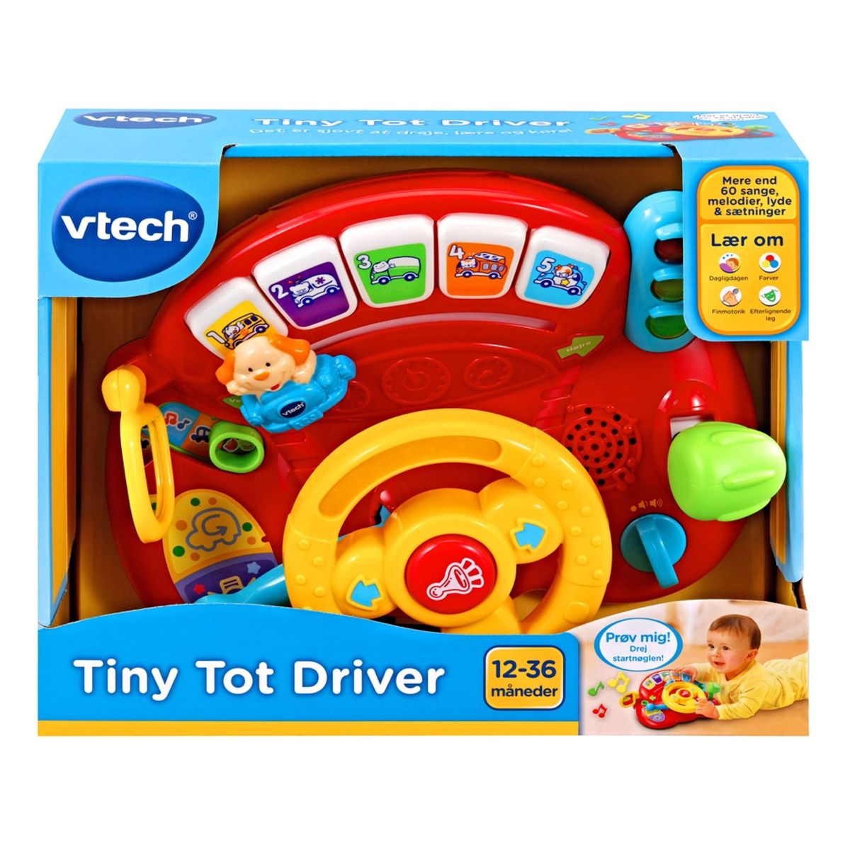 Vtech Baby Tiny Tot Instrumentbræt DK