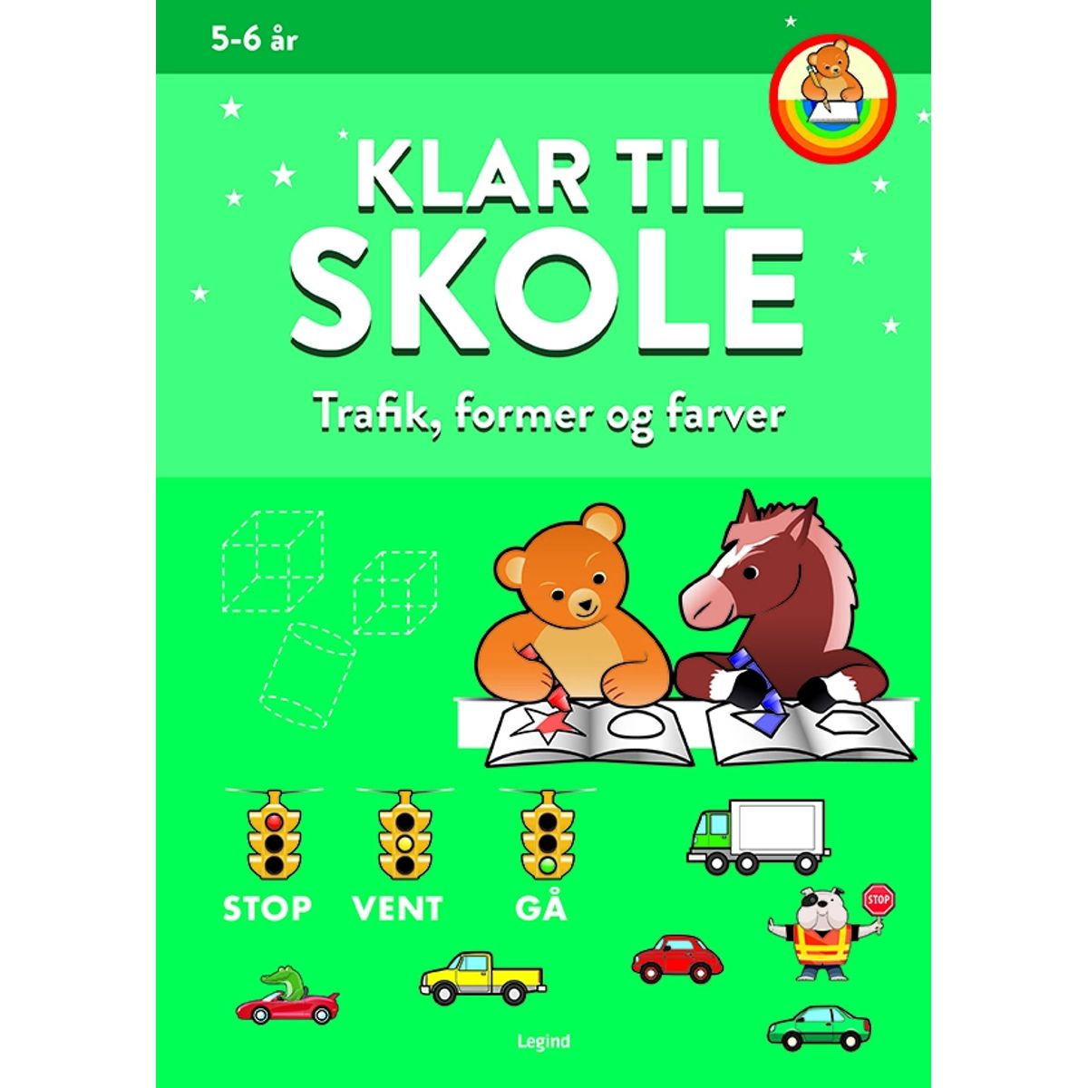 Klar til skole: Trafik, former og farver