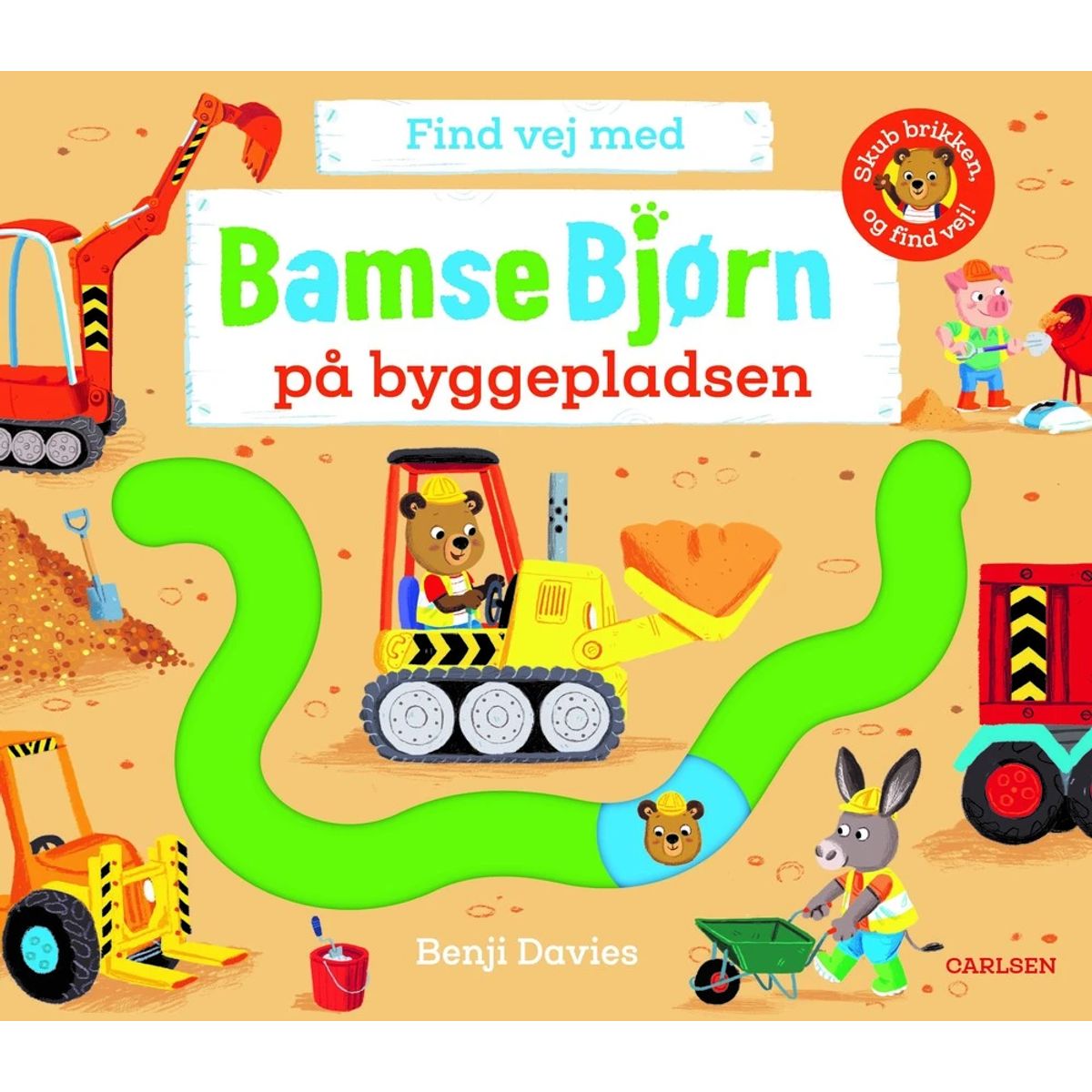 Find vej med Bamse Bjørn: På byggepladsen