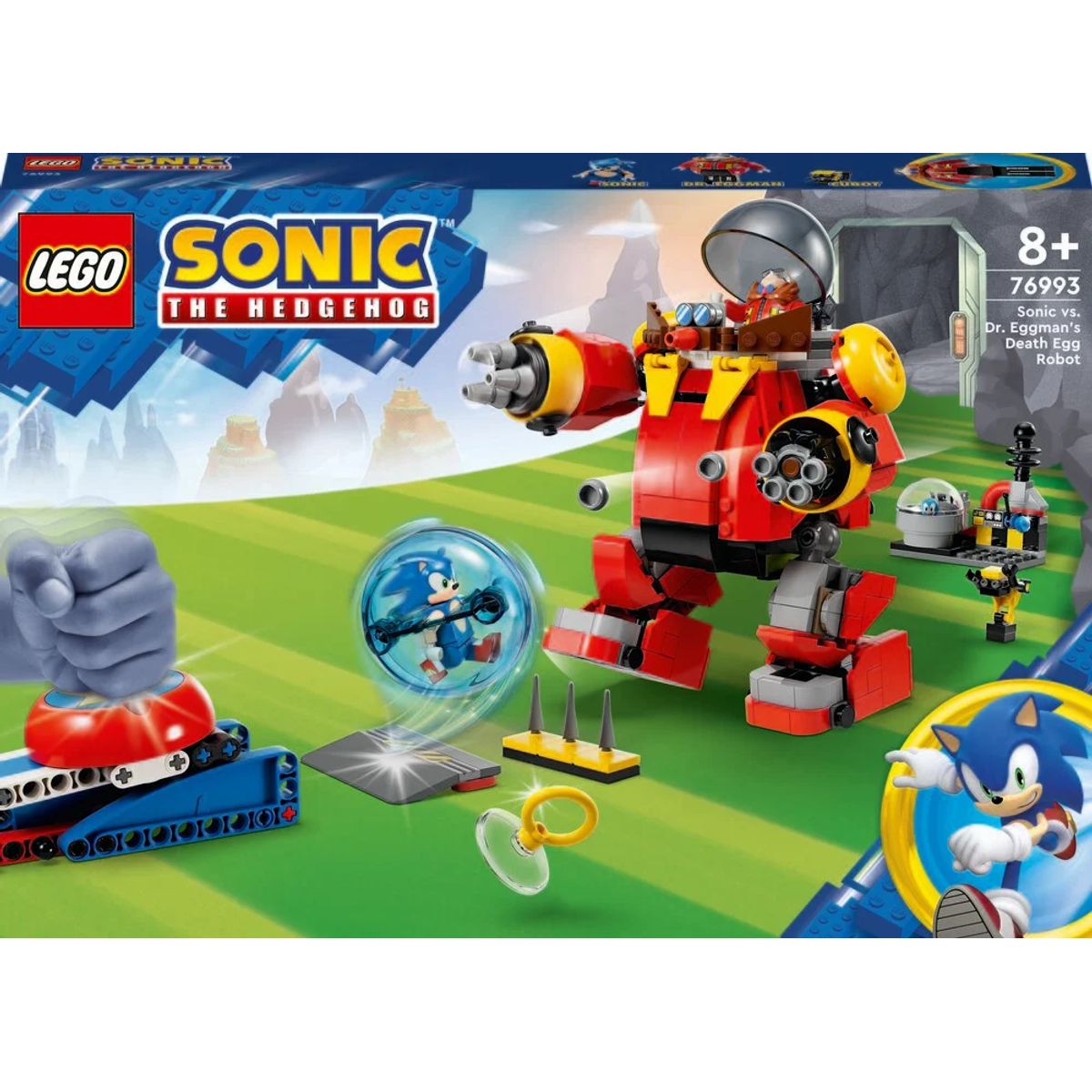 76993 LEGO Sonic Mod Dr. Eggmans Dødsæg-Robot