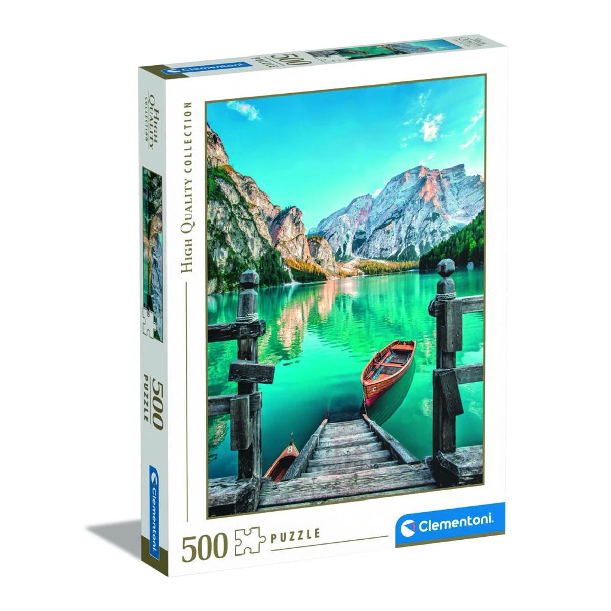 Puslespil Braies Lake 500 brikker