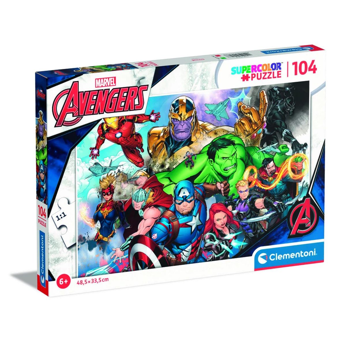 Puslespil Marvel Avengers 104 brikker