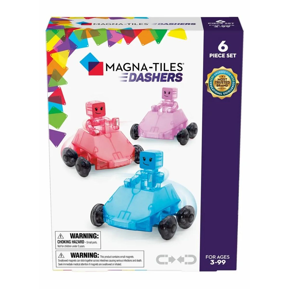 MAGNA-TILES Dashers 6 stk