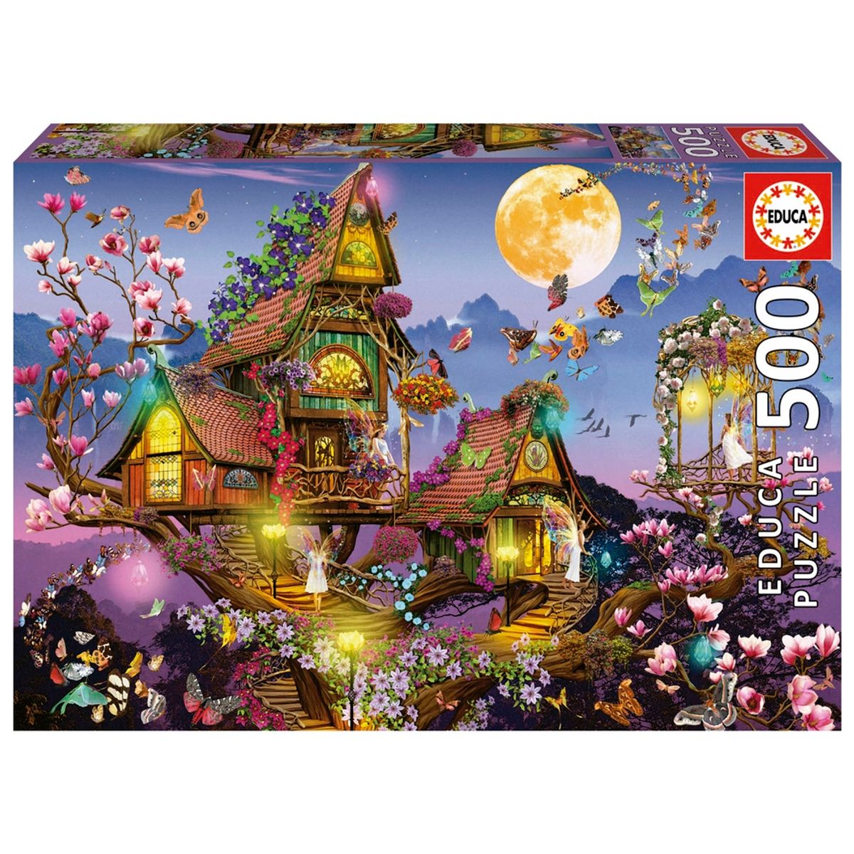 Puslespil Fairy House 500 brikker