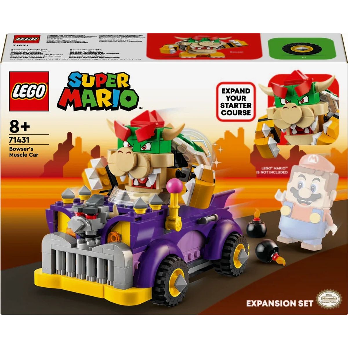 71431 LEGO Super Mario Bowsers muskelbil udvidelsessæt