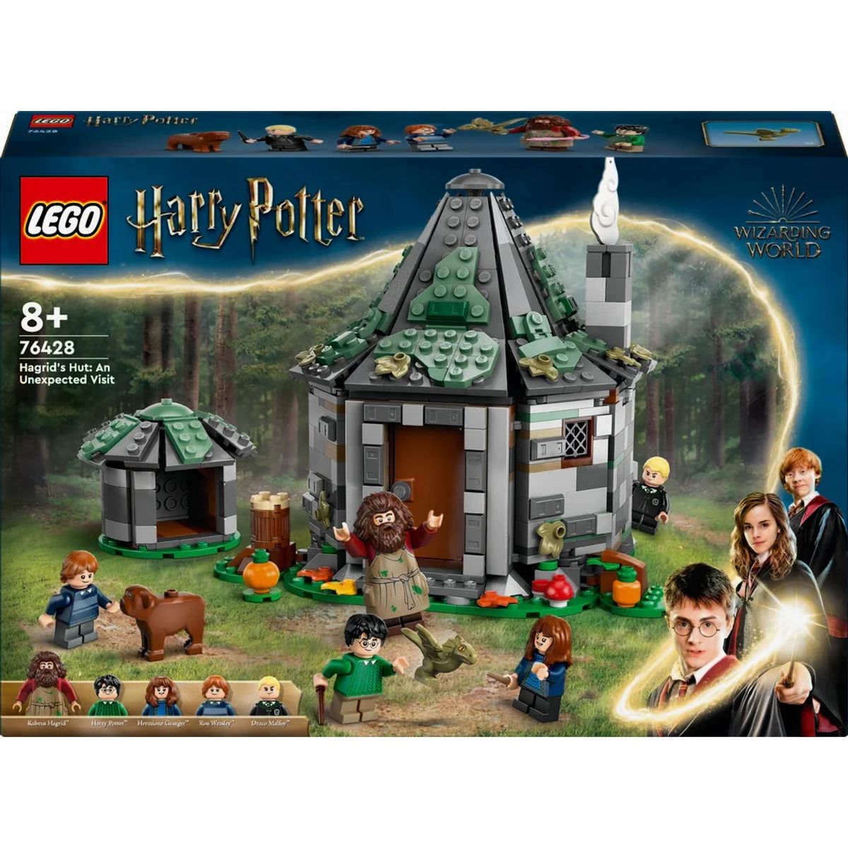 76428 LEGO Harry Potter Hagrids hytte: et uventet besøg