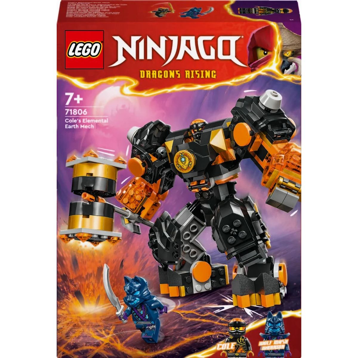 71806 LEGO Ninjago Coles jord-elementrobot