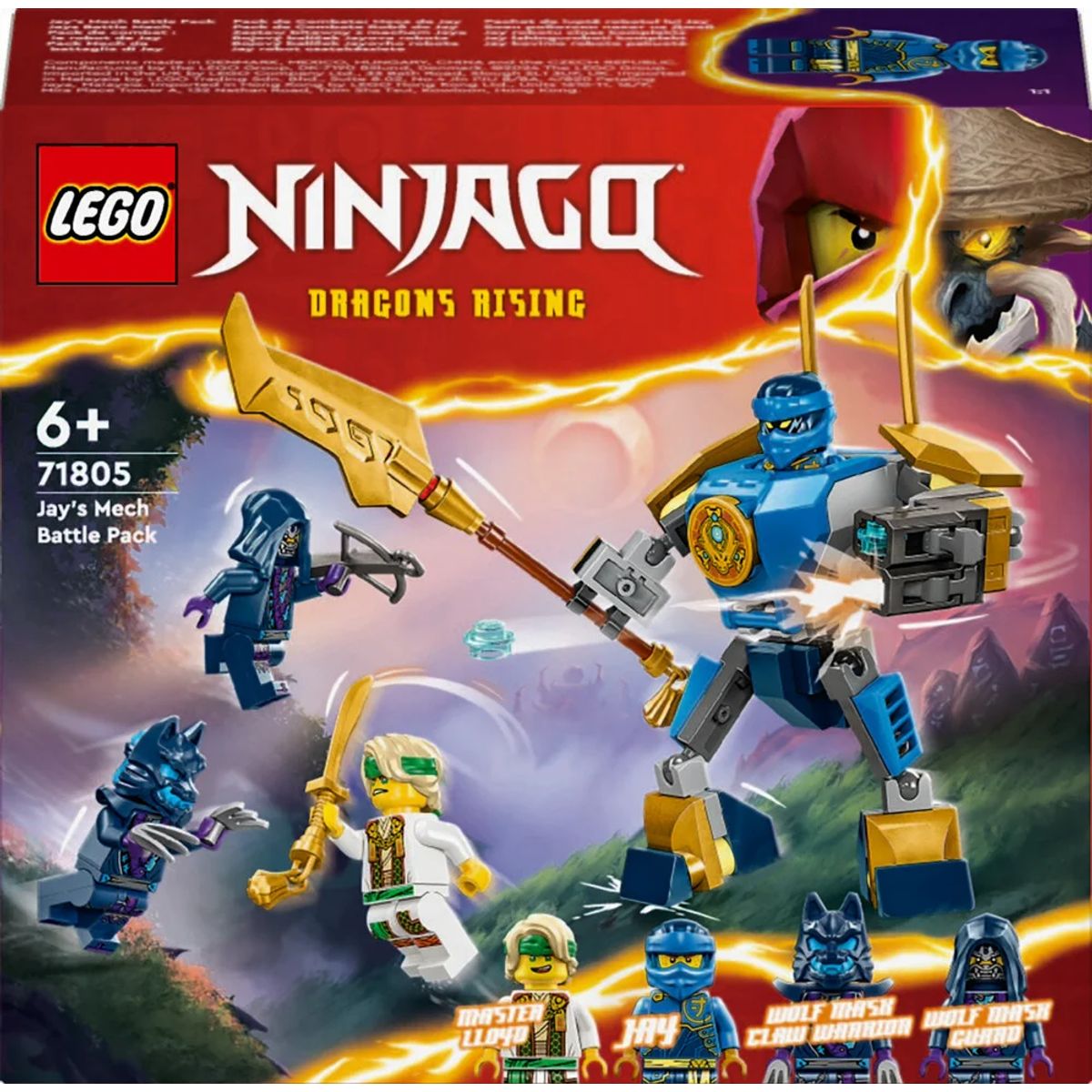 71805 LEGO Ninjago Jays robot-kamppakke