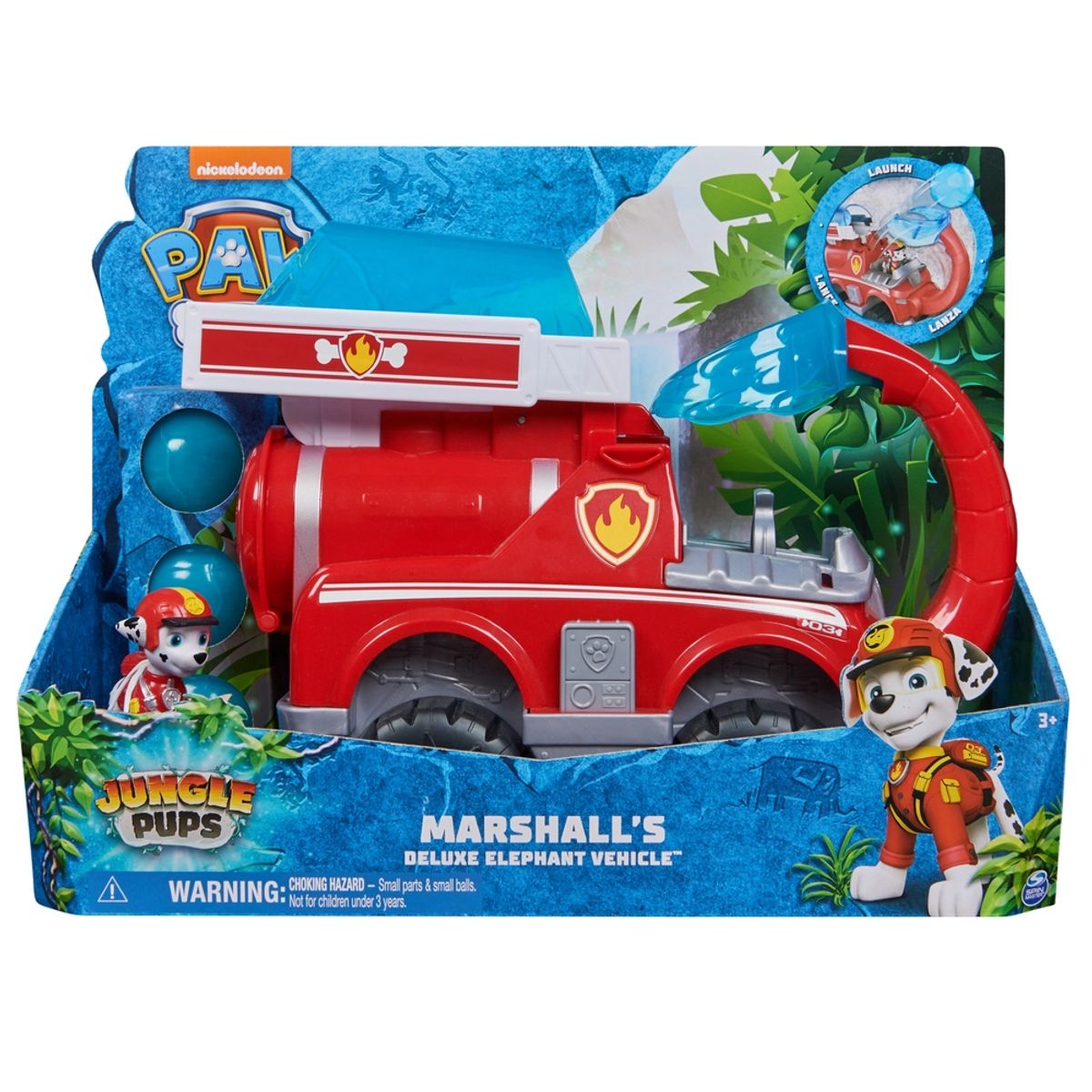 PAW Patrol Jungle Marshall Deluxe Elefantkøretøj